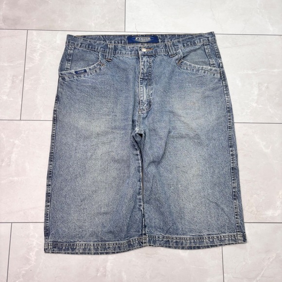 Other - Fierd Y2K Baggy Wide Leg Jeans 38 Skate Hip Hop Light Wash Denim
